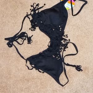 🐞 Raisins bikini top M NWT